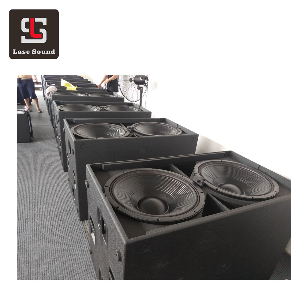 9007双21英寸子舞台低音炮有源扬声器强力扩音系统户外