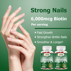 Hot Selling Hair Skin Nails Vitamins for Women Gummies with Vitamin Biotin Support Hair Thicjness Strength Skin Nail Healthy - Product Image 6