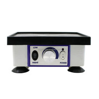 Équipements et accessoires de thérapie orale, laboratoire dentaire, oscillateur électrique pour plâtre, vibrateur à plâtre, table vibrante carrée