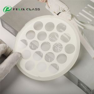 Felix Glass - Verre trempé personnalisé avec éclairage LED, forme plate industrielle, verre à effet dégradé pour extérieur - Product Image 5