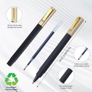 Bolígrafo de Lujo con Logotipo de Marca Grabado Personalizado, Bolígrafos Metálicos Ejecutivos para Regalo Corporativo, Bolígrafo de Punta Redonda para Promoción Empresarial de Marca, Fábrica de Bolígrafos - Product Image 2