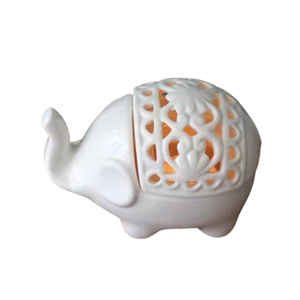 Op maat gemaakte beschilderde keramische wierookbrander, holle porseleinen oliewax warmer, creatieve keramische ambachten voor thuis, slaapkamer, bruiloft - Product Image 2