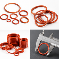 Langlebiger Gummi-O-Ring NBR FKM EPDM Silikon Hochtemperatur-Ölbeständiger Dichtungsring Sortierte Größen für Industrie und Automobil