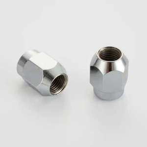 Cache-écrous de roue OEM en acier au carbone verrouillable, oxyde noir de haute qualité, 17 mm, noir - Product Image 2