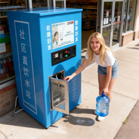 Estación de Recarga de Agua Comercial, Máquina Expendedora de Agua Purificada por Ósmosis Inversa, Precio de Fábrica, Dispensador de Agua Automático