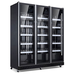 Refrigerador Comercial para Bebidas Frías, Barra Exhibidora, Refrigerador para Cerveza, Refrigerador de Lujo para Exhibición de Vinos - Product Image 1