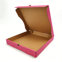 Boîtes à pizza en carton ondulé de 8 à 20 pouces, écologiques, recyclables, de qualité alimentaire, avec logo personnalisé, pour la vente en gros et l'emballage à emporter (SP4403)