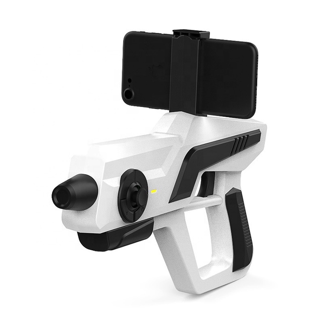 Factory Direct AR TOY GUN for Trigger Wireless BT Turbo Button Vibration Motor Six-axis Gyroscope Mobile Phone Stand Game