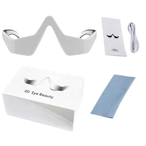 Masseur oculaire 3D portatif pour les cernes, les poches sous les yeux, réparation profonde et relaxation de la fatigue oculaire, utilisation à domicile - Product Image 1