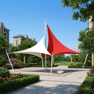 Tente de structure membranaire paysagère à entretien facile pour l'extérieur, idéale pour les sites panoramiques rurales, les places ouvertes et les pavillons de repos. - Product Image 3