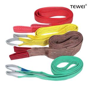 Cinturón de Elevación de Poliéster de Alta Resistencia Personalizado para Ingeniería, como el Cinturón de Elevación de Fábrica de 3T - Product Image 2