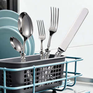 Juego de Cubiertos de Lujo de Acero Inoxidable 304 con Mango Forjado de Alta Resistencia, Cuchara y Tenedor, Estilo Occidental, para Bodas y Hoteles - Product Image 3