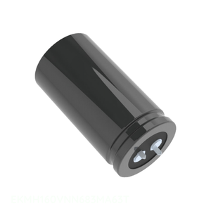 Distributeur agréé EKMH160VNN683MA63T Condensateur en aluminium 68000UF 20% 16V SNAP TH à montage traversant 68000 uF - Product Image 1