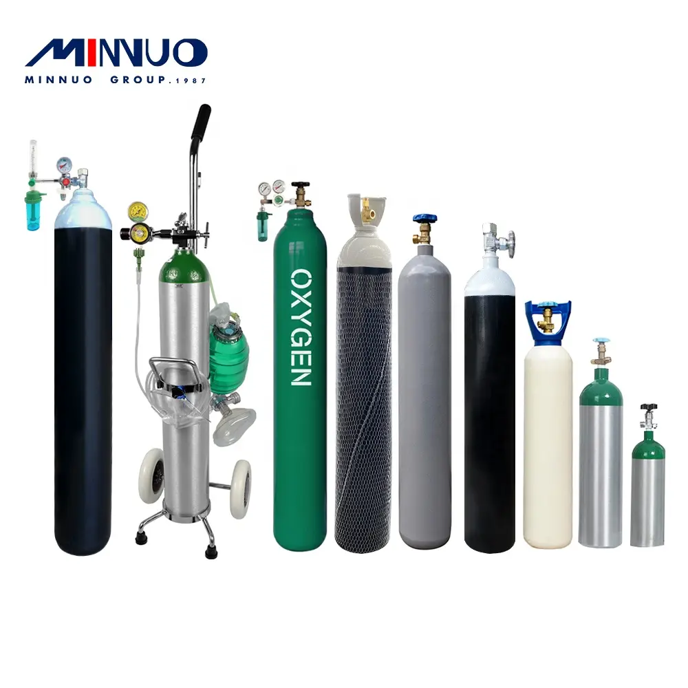 Índia mercado venda quente vazio 99.99% oxigênio cilindro de gás fabricação para médicos