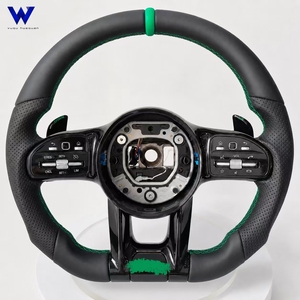 Volante in Pelle Leggero Aggiornato e Personalizzato Adatto per Mercedes Benz W204 W205 W212 W213 X166 X164 X253 X204 X167 <span class=keywords><strong>C218</strong></span> - Product Image 2