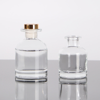 Flacon Vide de Diffuseur à Bâtonnets d'Arômes en Verre Brun Mat de 150 ml pour Emballage