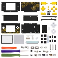 Coque de remplacement personnalisable pour NDSL, kit de protection complet pour la coque et les boutons de la Nintendo DS Lite