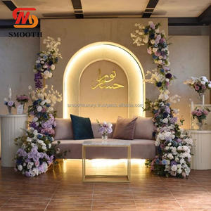 Arche en PVC pour mariage, prix d'usine, support de fond pour fête et événement, de luxe 3D personnalisé, vente en gros - Product Image 4