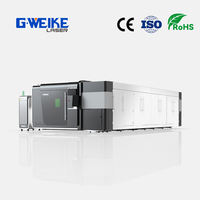 Machine de découpe laser CNC Gweike 6000W à double palette 3015 pour tôles, plaques d'acier et tubes – Double usage – Prix Portugal Brésil
