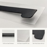 Ruban adhésif double face acrylique 3M 467 découpé sur mesure, 0,275 mm, adhérence élevée, bande crantée pour collage de modules FPC de batterie électronique