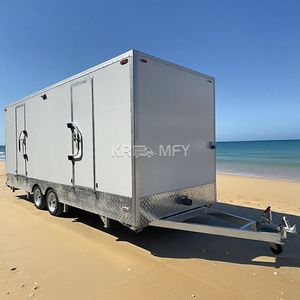 Maison préfabriquée entièrement équipée, toilettes portables, salle de bain de luxe, toilettes mobiles VIP, WC à double porte, remorque WC - Product Image 5