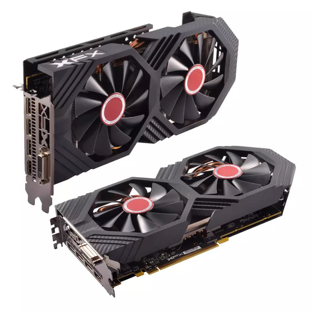 Видеокарта Rumax rx 580 8 ГБ, графическая карта XFX rx580 8 Гб