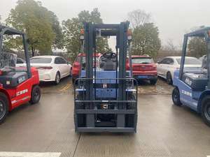 Kargo kontainer angkat garpu 2 Ton 3000kg 3m 5m listrik baru Littion baterai Forklift dengan garpu bergerak - Product Image 6