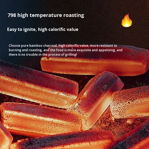 Wholesale Bamboo Hexagonal Charcoal Smokeless Barbecue <strong>Coal</strong> Soild Charcoal <strong>for</strong> <strong>Bbq</strong> - Product Image 3