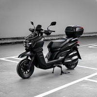 Trottinette Électrique 1000W 2000W 60V 12 Pouces pour Adultes, Grandes Roues, Double Suspension, avec Pédales, pour la Ville, Fabrication Chinoise, Économique, NFC, Type Moto/Vélo