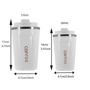 Logotipo personalizado barato 510ml Vaso De Acero Inoxidable Vacío Térmico tapa Digital temperatura café Led a granel inteligente frasco botella de agua - Product Image 2