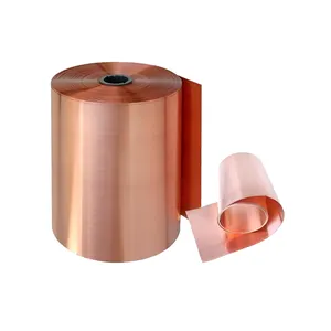 0.008mm Customizable Size Rolled Copper Foil And Strip Copper Foil For Lithium Battery