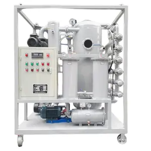 Portable Lubricant Oil Filtration Machine Dehydration Plant For Transformer Oil