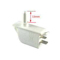 Interrupteur de porte de réfrigérateur IP40 2/4A 250VAC Ce, interrupteur d'éclairage de porte pour réfrigérateur