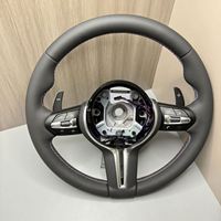 Volant de voiture entièrement en cuir pour BMW F07 F10 F30 F32 F34 F35 F36 F48 F20 F21 F22 F25 F31 F90 M3 M5 M6 F11 F12 F15 F16 F22