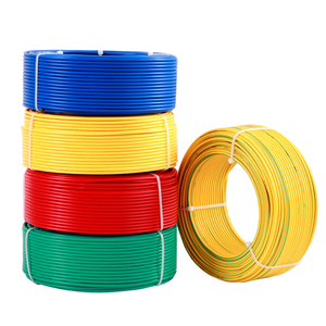 전선 12 게이지 PVC 구리 하우스 와이어 2.5mm 와이어 전기 케이블 절연 베어 구리 고체 또는 가닥 - Product Image 1