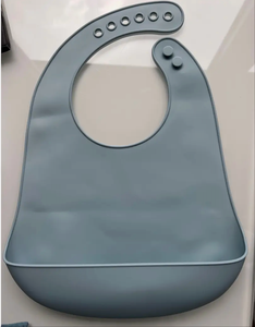 Baberos de alimentación de silicona suave con cierre a presión ajustable para el hogar, bebés, niños pequeños, adultos, silicona, anciano, comida dimensional, comida para niños, Sali - Product Image 6