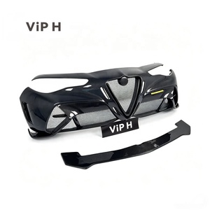<span class=keywords><strong>Paraurti</strong></span> <span class=keywords><strong>Anteriore</strong></span> e Parafango in Fibra di Carbonio per <span class=keywords><strong>Alfa</strong></span> <span class=keywords><strong>Romeo</strong></span> Giulia GTAm - Finitura Nera Lucida, Facile Installazione - Product Image 4