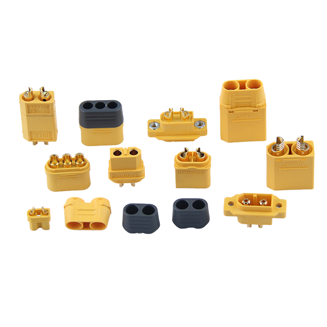 High Current XT Series Connectors XT30 XT60 XT90 AS150 Gold Plated Male Female Battery Connector for RC Drone Lipo Battery
