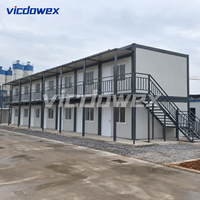 VICDOWEX Maison Conteneur Préfabriquée Modulaire Personnalisée – Conception Contemporaine pour Bureau, Exploitation Minière/Infrastructure à Distance