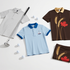 Camiseta de Golf Deportiva Sublimada de Alto Rendimiento con Logotipo Personalizado de Diseño Gratuito 2025, Camiseta Polo para Hombre de Secado Rápido que Absorbe la Humedad - Product Image 2