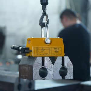 विद्युत 2200lb 1000 kgस्थायी चुंबकीय लिफ्टिंग चुंबक थोक स्टील प्लेट स्थायी चुंबकीय लिफ्टर कस्टम एसी - Product Image 4