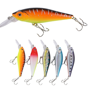 Leurre flottant SNEDA 9,5 cm 13,5 g avec sonnette, appât dur pour la pêche en eau douce et salée, pêche en surface, pour le bar - Product Image 1