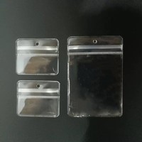 100 pièces MOQ, sac d'emballage pour bijoux en EVA PVC imperméable à fermeture éclair réutilisable, logo personnalisé, recyclable, écologique, pour montres, lunettes