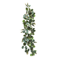 Ornement de Noël feuillage de lierre artificiel pour décoration Diwali couronnes de fleurs décoratives et plantes feuilles suspendues vigne