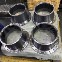 Hochpräzises Solides Langlebiges Innenringzahnrad OEM Großdurchmesser-Ringzahnrad Planetengetriebe Stirnrad Industrielles Ringzahnrad