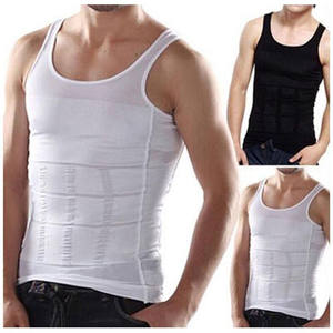 Ropa Interior Moldeadora Personalizada para Hombre, Prenda Moldeadora de Cuerpo, Compresión para Fitness, Reduce el Abdomen, Camiseta sin Mangas, Chaleco Moldeador - Product Image 1