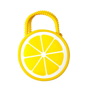 <b>Cute</b> Food&Fruit--Shaped Silicone Crossbody Bags Set - Beaded Handle Handheld <b>Purse</b> for Kids & Women - Product Image 4