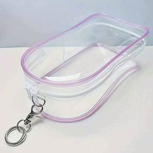 High Quality 15cm Doll Bag Display Bag With Keychain Hanging Random Mysterious <b>Blind</b> Box Storage Bag Transparent PVC Pouch - Product Image 5