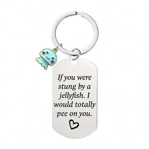 Acciaio inossidabile <span class=keywords><strong>se</strong></span> fosse punto da piccolo, farei pipì totalmente <span class=keywords><strong>in</strong></span> <span class=keywords><strong>te</strong></span> medusa portachiavi <span class=keywords><strong>in</strong></span> metallo portachiavi regalo - Product Image 6
