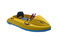 Jet ski monoplace pour activités de plein air, bateau de pêche électrique 0-50 km/h avec fonction de dérive, matériau en fibre de verre durable